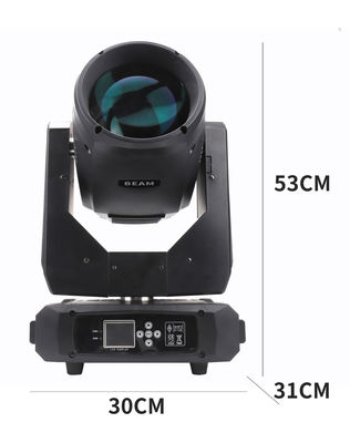 CE 300W شعاع حرکت سر نور ولتاژ AC90V دمای رنگ 8500K