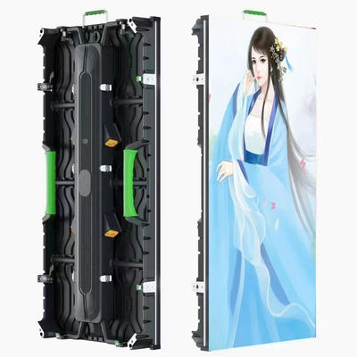 250x250mm P3.91 نمایشگر LED بیرونی مداربسته نگه داری مداربسته RoHS