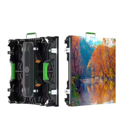 RoHS LED Video Wall اجاره منحنی قفل HD صفحه نمایش LED کامل رنگی