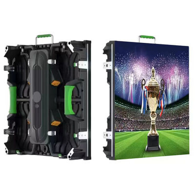 1920Hz P2.604 صفحه نمایش LED اجاره ای داخلی 500*500 صفحه نمایش LED صفحه نمایش لینک سخت قفل منحنی