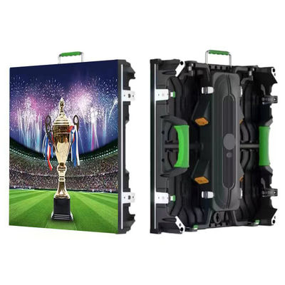 1920Hz P2.604 500x500mm در فضای داخلی اجاره صفحه نمایش LED 90 درجه پیوند