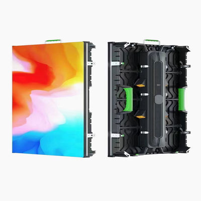 1920Hz کابینت آلومینیوم صفحه نمایش صفحه نمایش LED P2.976 500 * 500 داخلی
