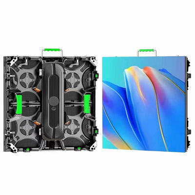 P2.976 500*500 قفل منحنی داخلی اجاره صفحه نمایش LED 1920Hz آلومینیوم Hard Link مغناطیسی نصب