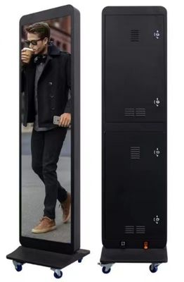 P2.5 کابینت آهن LED پوستر صفحه نمایش LED هوشمند صفحه نمایش LED 640 * 1600 3840hz داخلی