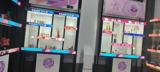 300*60mm P1.25 LED Shop Shelf Screen COB GOB آلومینیوم نازک وای فای ال ای دی