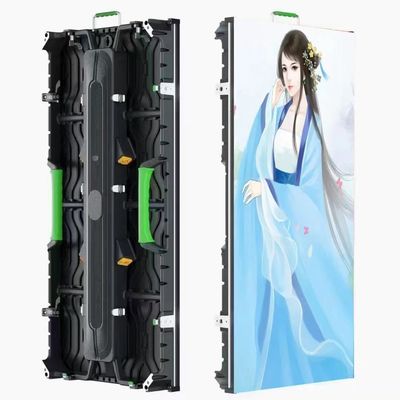 اجاره صحنه در فضای باز P3.91 آلومینیوم صفحه نمایش LED 3840hz تعمیر مغناطیسی جلو