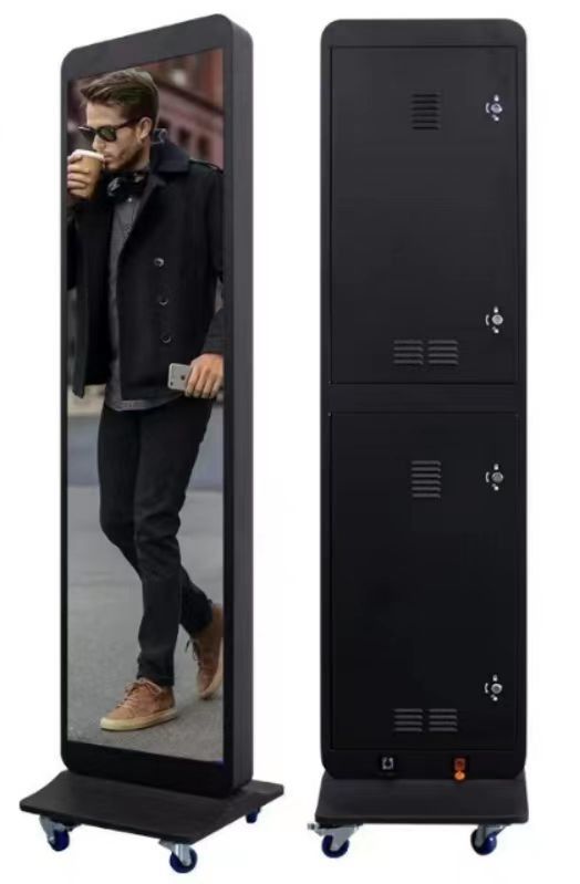 P2.5 کابینت آهن LED پوستر صفحه نمایش LED هوشمند صفحه نمایش LED 640 * 1600 3840hz داخلی