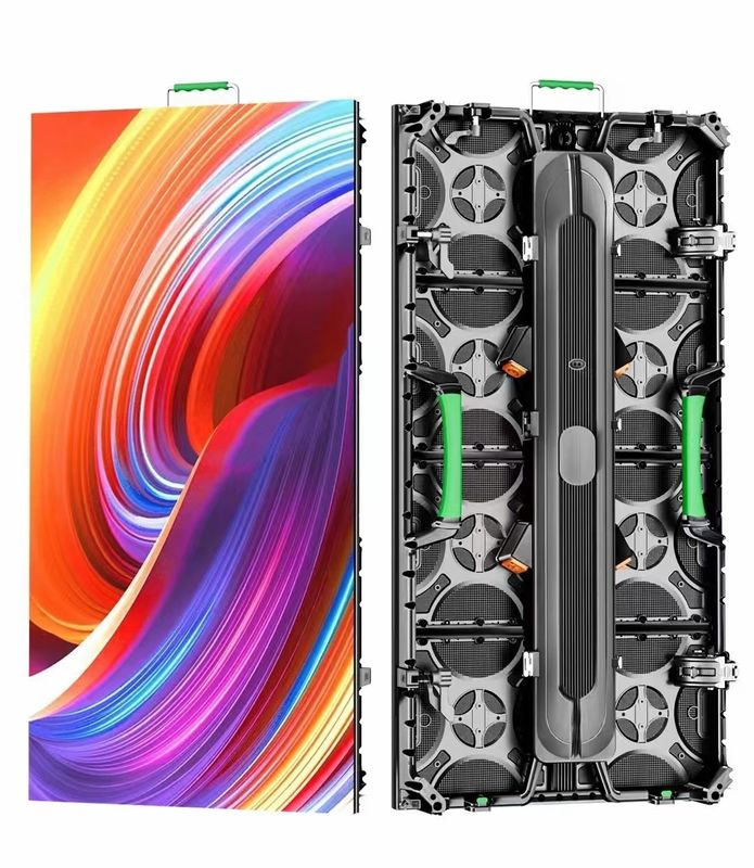 P2.976 500*500 3840hz صفحه نمایش LED بیرونی اجاره صفحه نمایش LED آلومینیومی